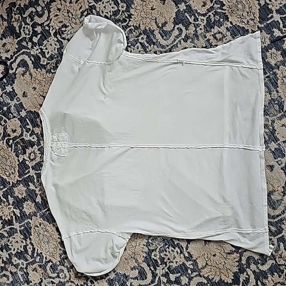 Free People Keep Me White Tee - Picture 12 of 15